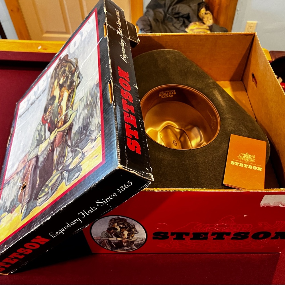 Stetson American Buffalo Series 4XXXX Hat with Box PRICE DROP